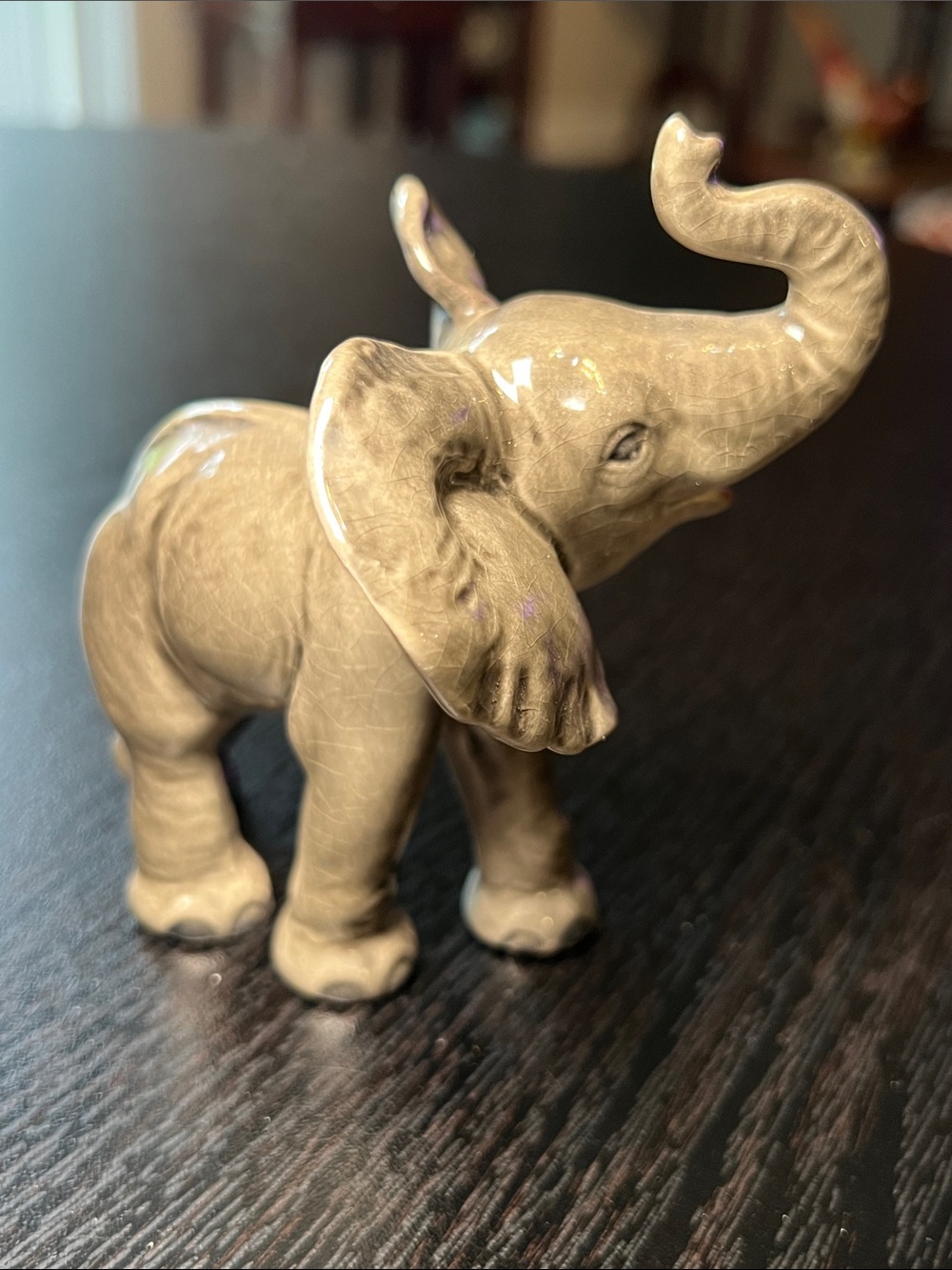 Vintage Goebel Porcelain Baby Elephant Figurine #36012 W. Germany - Picture 4 of 10